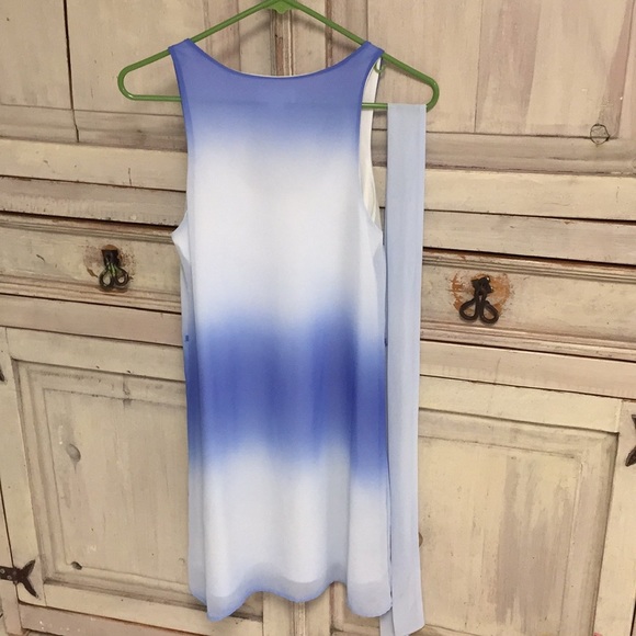 Forever 21 blue ombré flowy dress - Picture 2 of 3